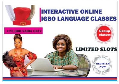Going back to your root to discover the beauty of Igbo Language and culture.